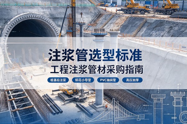 南开区注浆管选型标准