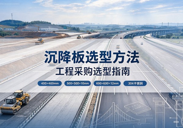 南开区沉降板选择方法