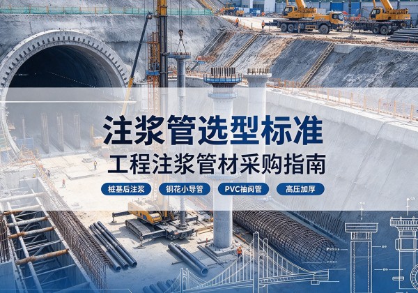 南开区注浆管选型标准